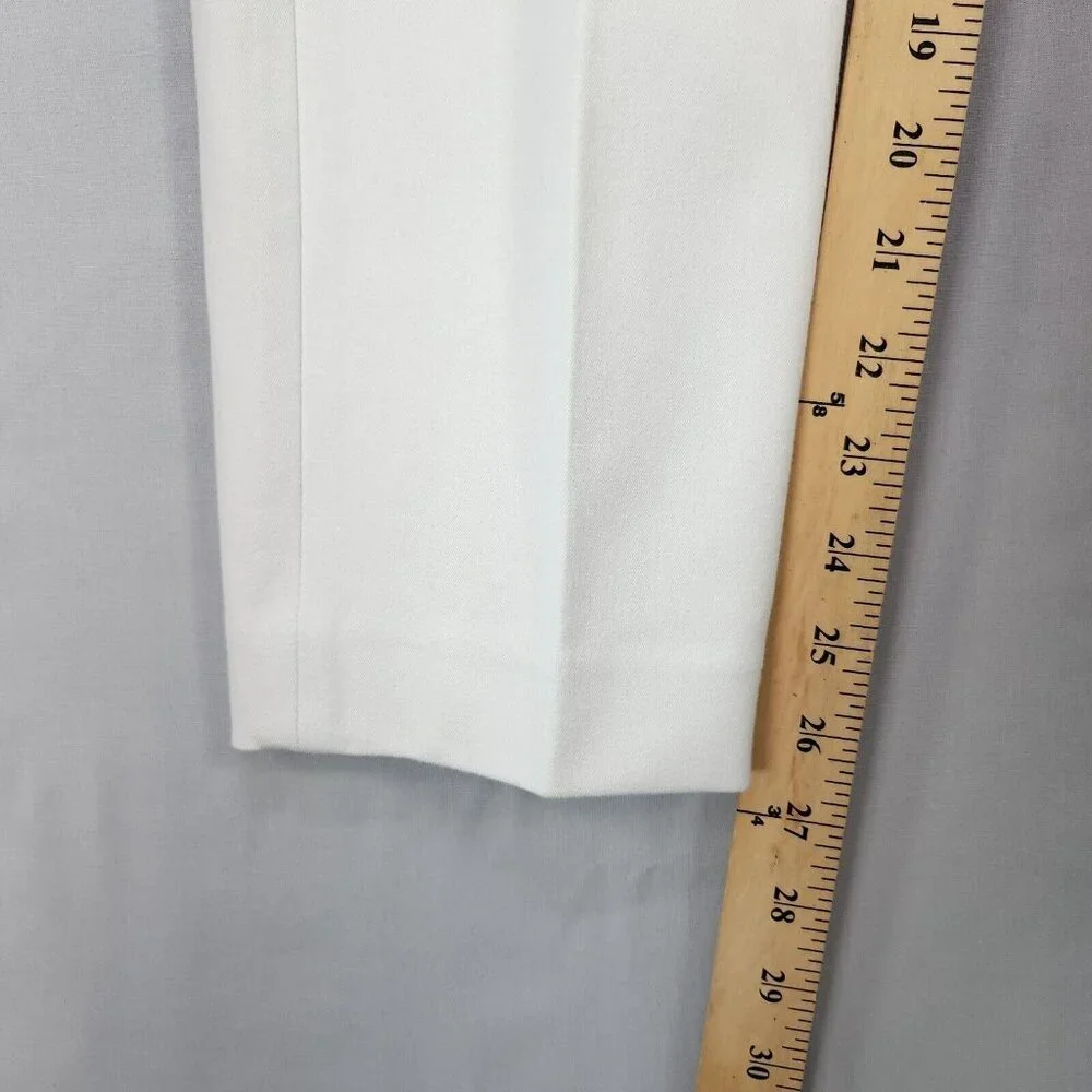 Spanx Ankle Straight Pant On The Go Shaping Silver Lining Small Office Casual - Picture 8 of 16